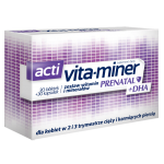 Acti Vita-miner Prenatal + DHA 30 tabl.+30 kaps. /Aflofarm